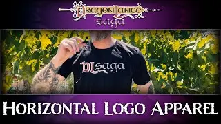 Horizontal DLSaga Logo Apparel - Mail Time | DragonLance Saga