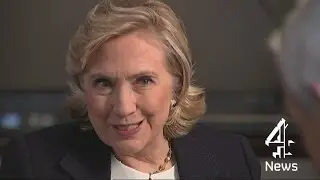 Hillary Clinton on the Middle East, Russia, Britain & becoming a grandmother | Channel 4 News