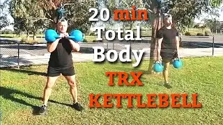 TRX KettleBell Fusion workout to Improve Power and Stamina.