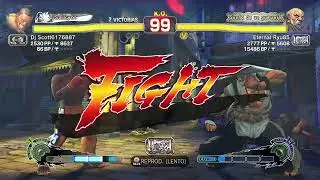 Eternal Ryu [[gouken] vs Dj Scott [dee jay] 