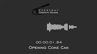 Opening Coke Can | HQ Sound Effect