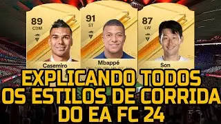 Explicando os Estilos de Corrida no EA FC 24 Lengthy, Explosive e Controlled e mais no Ultimate Team