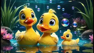 Quacky Ducks and Swishy Fish | Fun Animal Song for Kids | Quacking Ducks and Splashing Fish