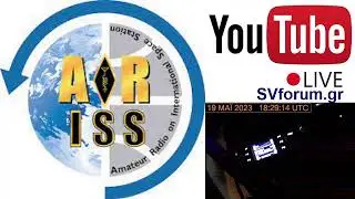 ISS - IK1SLD (Italy) - RX 145.800 (loc KM08ug) @SVFORUM Live Stream