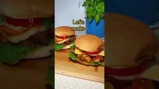 How to make Halloumi burger