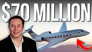Inside Elon Musk's 70 Million Massive Private Jet