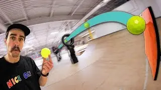 TRYING TRICK SHOTS with THE BLITZ BALL!