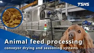 Animal feed processing｜conveyor drying and seasoning systems｜Tsunghsing(TSHS)