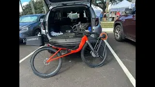 The usual sprint at the end of the depot ride Cruzbike V20c