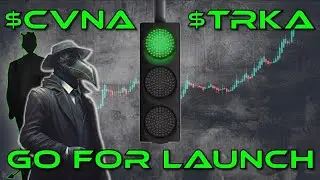 Two Short Squeezes at Once? $CVNA & $TRKA Analysis