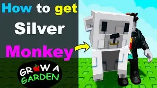 How to get Silver Monkey in Grow A Garden & What are its buffs #roblox #growagarden