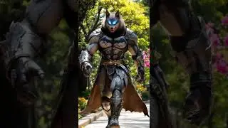 Mix batman + Wolf 😱😱#ai#mix#corevideo