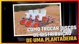 COMO TROCAR OS DISCOS DE DISTRIBUIÇÃO DE UMA PLANTADEIRA JUMIL 2040...🚜🚜🚜