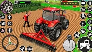 Modern Tractor Farming Driving Simulator 3D | New Tractor Games Android Gameplay