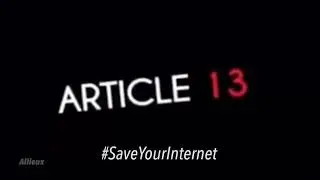 Article 13 Theme (HD Quality) #SaveYourInternet