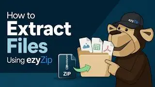 📦 How to Extract Files Using EzyZip Online Free | No Software Installation Required