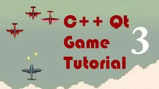 C++ Qt Game Tutorial 3 - Shooting With the Spacebar