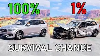 Best of Realistic Survival Chance Crashes #1 | BeamNG.drive