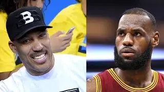 Lonzo Ball's Dad LaVar FIRES BACK at LeBron James: 