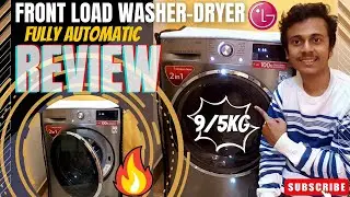 Best LG (Model No: F4J8VHP2SD) 9/5KG Fully Automatic Front-Load Washer-Dryer - Detailed Review!
