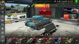 1 partida con el sherman y 2 con el VK.30