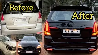 അത്ഭുതപ്പെടുത്തുന്ന മാറ്റം😳 Type 1 to Type 4 Innova Conversion,Interior Modification&Colour change