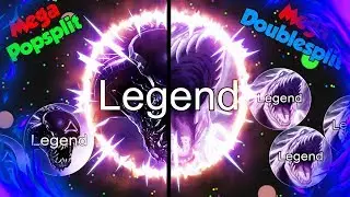 Gota.io-MEGA POPSLITS & MEGA DOUBLESPLIT AND DESTROYING TEAM OF MY TEAM!//TheLegend