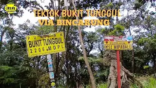 TEKTOK GUNUNG BUKIT TUNGGUL 2209Mdpl VIA BINCARUNG.#bersamaKappaladventure
