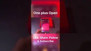 OnePlus open Foldable Smartphone by OnePlus #oneplusopen #foldablesmartphone
