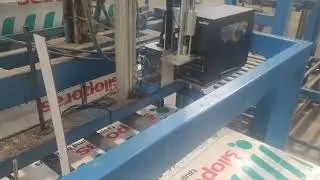 AG4000 Print & Apply, printing and applying labels to Insulation