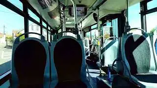 A bord d'un Iveco Urbanway 12 BHNS €6 (Du réseau évolitY)