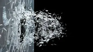 Glass Destruction with Slow Motion In Houdini | Houdini Tutorial [Eng Sub]