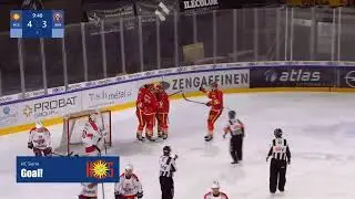 Roberts Cjunskis Goal vs EHC Winterthur 07.01.2025 | Swiss League