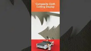 Fully automatic composite material vibrating knife cutting machine