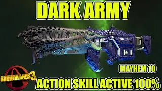 BL3 - LVL 72 - Dark Army - A.S.A 100% Damage - M10