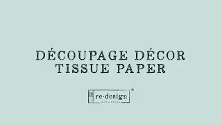 Decoupage Decor Tissue by Brushed With Brandy