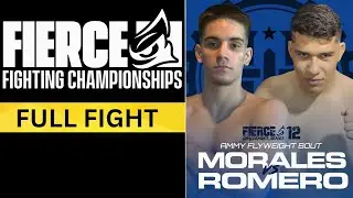 FULL FIGHT DANTE MORALES VS  MATEO ROMERO