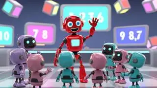 Canción de los Números Robóticos | canciones infantiles | Baby Song, Aprende a Contar con Robots 🤖🔢