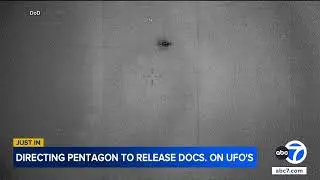 Trump directs the government to release files on extraterrestrials and UFOs