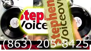 #StephenJVoice DJ Drops Radio Liners Commercial Ads Voiceovers  (863) 205-8425