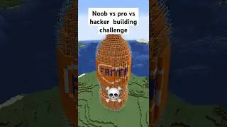 Minecraft fanta build noob vs pro vs hacker #minecraft #minecraftshorts #gaming #minecraftanimation