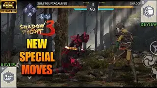 Whip Katars Flail & Shield New Special Moves - Shadow Fight 3
