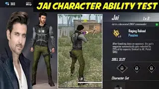 Jai Character Ability Live Test In Ranked Game Free Fire | Jai Character Ability & Skills Free Fire
