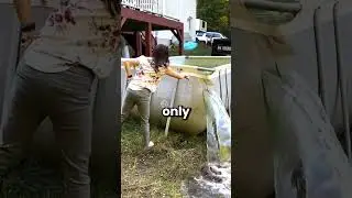 Почему они опорожняют свои бассейны таким образом?