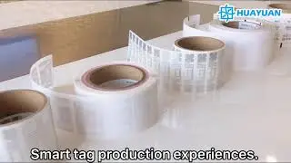 High Consistency and Stability RFID apparel garment clothing tag
