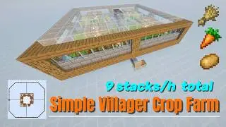 New Villager Crop Farm using Allays! | GenSquare 04