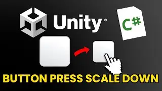 Unity Button Press Dynamic Procedural Effect Script Tutorial