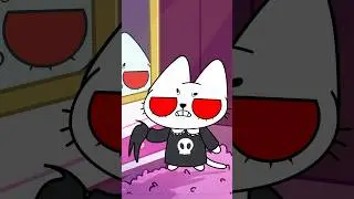 Мурсдей стала бабкой Алкой? 😱 #animation #cartoon #cat #cats
