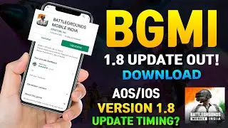 Bgmi 1.8 Update Is here 😍 How To Update Bgmi 1.8 / Bgmi New Update / Bgmi 1.8 Update Release Date