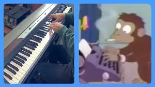 Just ripping it on the piano to - B L U R S T - O F - T I M E S - (Dankmus)